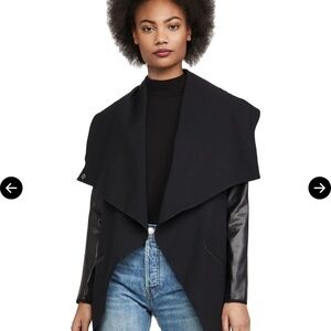 SPANX Black Drape Cape Jacket